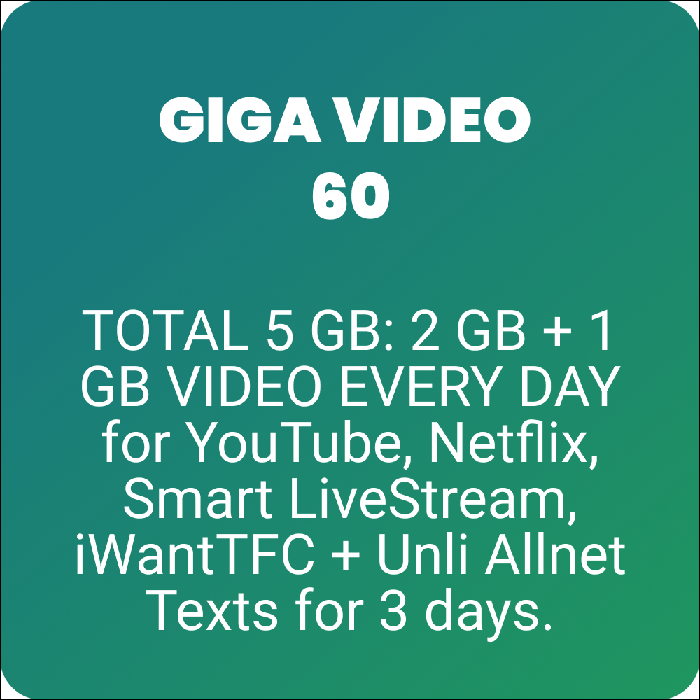 GIGA VIDEO 60